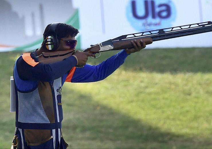 Ankur Mittal claims silver in Men&acirc;€™s Double Trap (Individual)