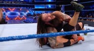Bray Wyatt pinning John Cena on SmackDown