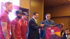 Rising Pune Supergiant (RPS) unveil new jersey for IPL 2017