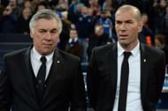Carlo Ancelotti Zinedine Zidane Real Madrid