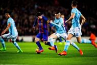 Iago Aspas Lionel Messi