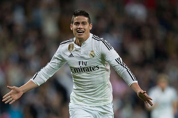 James Rodriguez of Real Madrid Editorial Image - Image of player