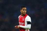 AMSTERDAM, NETHERLANDS - JANUARY 29: Justin Kluivert of Ajax in action during the Eredivisie match between Ajax Amsterdam and ADO Den Haag held at Amsterdam Arena on January 29, 2017 in Amsterdam, Netherlands. (Photo by Dean Mouhtaropoulos/Getty Images)