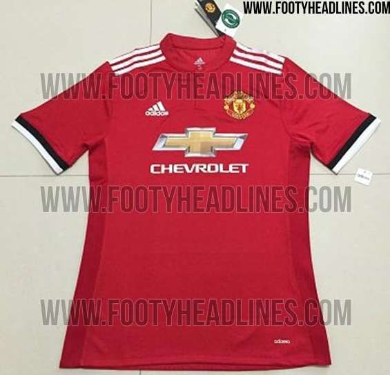 Manchester United's 2017/18 home kit leaked