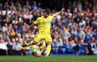 LIVERPOOL, ENGLAND - AUGUST 02: Manu Trigueros of Villarreal in action during the Duncan Ferguson Testimonial match between Everton and Villarreal at Goodison Park on August 2, 2015 in Liverpool, England. (Photo by Clive Brunskill/Getty Images)