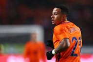 AMSTERDAM, NETHERLANDS - NOVEMBER 09: Memphis Depay of the Netherlands in action during the international friendly match between Netherlands and Belgium at Amsterdam Arena on November 9, 2016 in Amsterdam, Netherlands. (Photo by Dean Mouhtaropoulos/Getty Images)