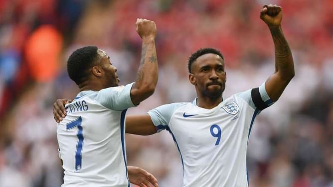 Defoe in the running for World Cup spot, says Southgate