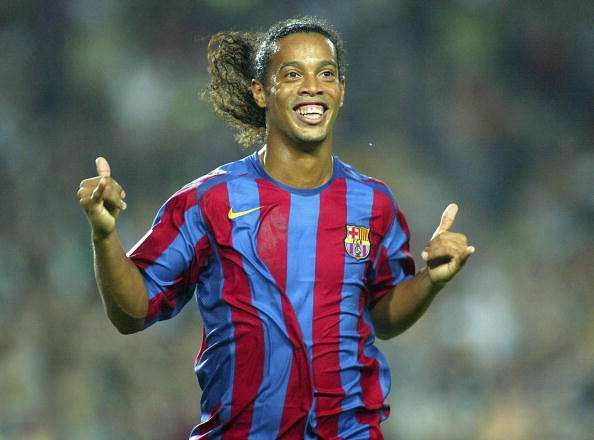 ronaldinho famous picture