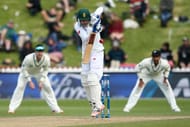 WELLINGTON, NEW ZEALAND - MARCH 18: Stephen Cook of South Africa bats during day three of the test match between New Zealand and South Africa at Basin Reserve on March 18, 2017 in Wellington, New Zealand. (Photo by Hagen Hopkins/Getty Images)