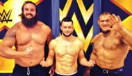 Braun Strowman, Finn Balor and Dylan Miley