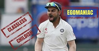 India vs Australia 2017: Kohli 'childish' and 'classless'; Aussie media backlash continues