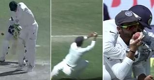 SK Play of the Day: Ajinkya Rahane takes a stunner to send Peter Handscomb back