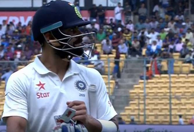 Virat Kohli's controversial lbw decision