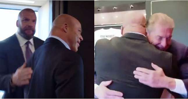 WWE Video: Kurt Angle and Vince McMahon reunite for the first time after 11 years