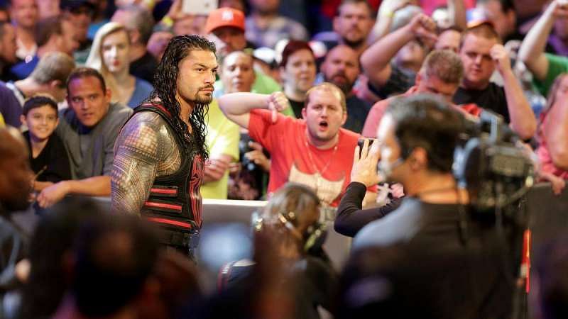 Image result for wwe roman booed