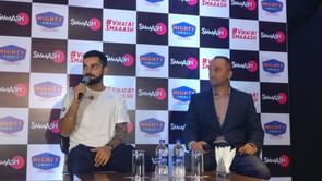 Virat Kohli challenges Sachin Tendulkar, AB de Villiers to a game of ten-pin bowling