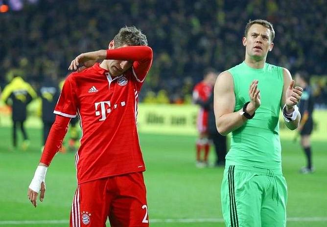 Bayern's Neuer, Mueller to miss Dortmund game, ready for Real