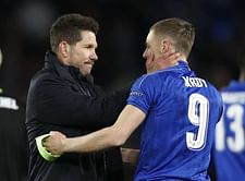 Atletico coach Simeone pays tribute to dogged Leicester