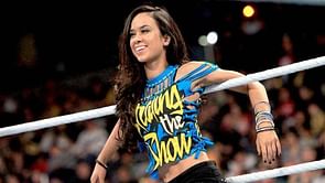 WWE News: AJ Lee on when Big E accidentally hit her during their entrance
