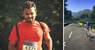 Visually impaired Indian receives standing ovation after completing Boston Marathon