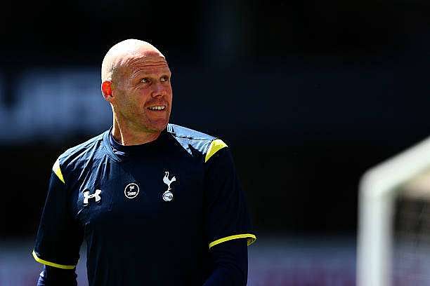 LONDON, ENGLAND - MAY 16:  Brad Friedel  of Spurs looks on ahead of the Barclays Premier League match between  Tottenham Hotspur and Hull City at White Hart Lane on May 16, 2015 in London, England.  (Photo by Paul Gilham/Getty Images)