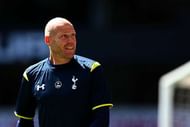 LONDON, ENGLAND - MAY 16: Brad Friedel of Spurs looks on ahead of the Barclays Premier League match between Tottenham Hotspur and Hull City at White Hart Lane on May 16, 2015 in London, England. (Photo by Paul Gilham/Getty Images)