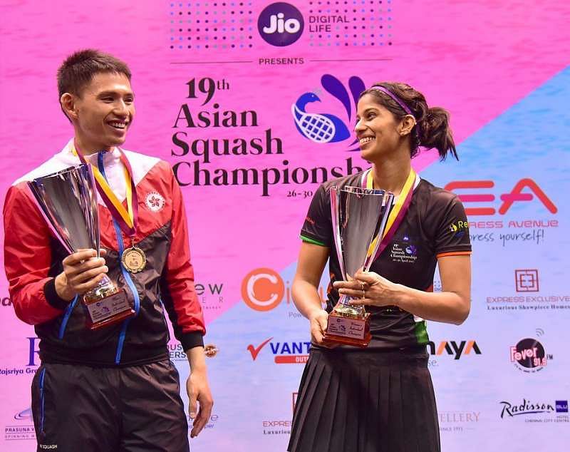 Asian Squash Championships Joshna Chinappa edges Dipika Pallikal to