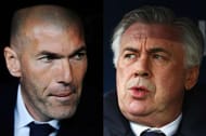 carlo ancelotii and zidane