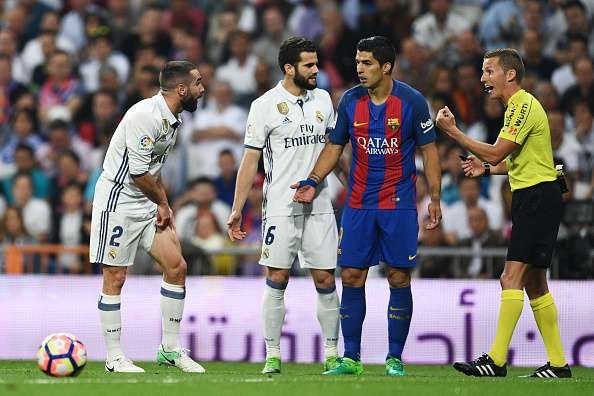 La Liga 2016/17: What Dani Carvajal said when he taunted Luis Suarez in El Clasico