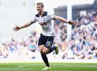 LONDON, ENGLAND - APRIL 08: Eric Dier of Tottenham Hotspur celebrates scoring his sides second goal during the Premier League match between Tottenham Hotspur and Watford at White Hart Lane on April 8, 2017 in London, England. (Photo by Michael Regan/Getty Images)