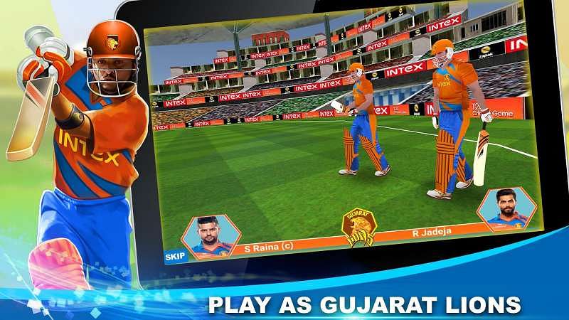 Gujarat Lions T20 allows you to play as Lions skipper Suresh Raina