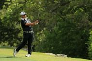 AUSTIN, TX - MARCH 23: Hideki Matsuyama of Japan plays a shot on the 2nd hole of his match during round two of the World Golf Championships-Dell Technologies Match Play at the Austin Country Club on March 23, 2017 in Austin, Texas. (Photo by Richard Heathcote/Getty Images)