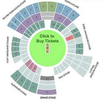 A screenshot of the IPL booking option online&Acirc;&nbsp;&Acirc;&nbsp;Credits: Pinterest