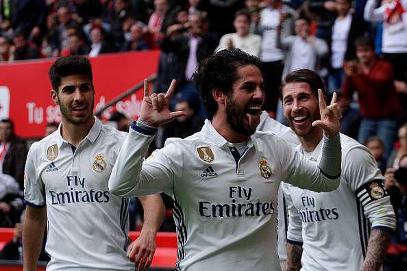 The heartwarming story behind Isco's goal celebration when Real Madrid beat Sporting Gijon