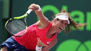Konta secures career-best win over Wozniacki in Miami