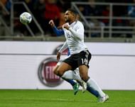 MILAN, ITALY - NOVEMBER 15: Jonathan Tah of Germany in action during the International Friendly Match between Italy and Germany at Giuseppe Meazza Stadium on November 15, 2016 in Milan, Italy. (Photo by Claudio Villa/Getty Images)