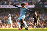 MANCHESTER, ENGLAND - APRIL 08: Leroy Sane of Manchestr City shoots during the Premier League match between Manchester City and Hull City at Etihad Stadium on April 8, 2017 in Manchester, England. (Photo by Shaun Botterill/Getty Images)