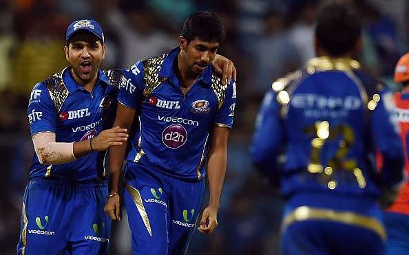 Mumbai Indians Rohit Sharma Jasprit Bumrah