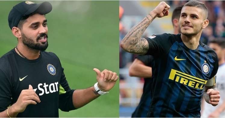 Murali Vijay and Mauro Icardi