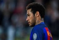TURIN, ITALY - APRIL 11: Neymar of Barcelona looks on during the UEFA Champions League Quarter Final first leg match between Juventus and FC Barcelona at Juventus Stadium on April 11, 2017 in Turin, Italy. (Photo by Mike Hewitt/Getty Images)