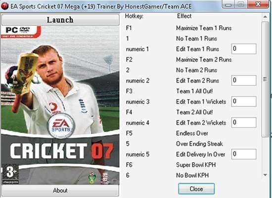 ea sports cricket 07 advanced shot midwicket