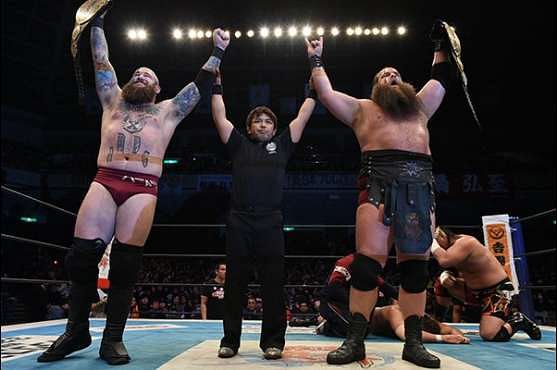 Erik and Ivar made their last appearance at NJPW when they competed in a gauntlet match