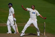 TAUNTON, ENGLAND - MAY 17: Somerset bowler Murali Kartik in action during day one of the LV County Championship Division One match between Somerset and Yorkshire at the County Ground on May 17, 2010 in Taunton, England. (Photo by Stu Forster/Getty Images)
