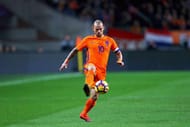 AMSTERDAM, NETHERLANDS - NOVEMBER 09: Wesley Sneijder of the Netherlands in action during the international friendly match between Netherlands and Belgium at Amsterdam Arena on November 9, 2016 in Amsterdam, Netherlands. (Photo by Dean Mouhtaropoulos/Getty Images)