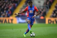 LONDON, ENGLAND - MARCH 18: Wilfried Zaha of Crystal Palace in action during the Premier League match between Crystal Palace and Watford at Selhurst Park on March 18, 2017 in London, England. (Photo by Mike Hewitt/Getty Images)