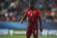UHERSKE HRADISTE, CZECH REPUBLIC - JUNE 18: William Carvalho of Portugal in action during the UEFA Under21 European Championship 2015 Group B match between England and Portugal at Mestsky Fotbalovy Stadium on June 18, 2015 in Uherske Hradiste, Czech Republic. (Photo by Michael Regan/Getty Images)