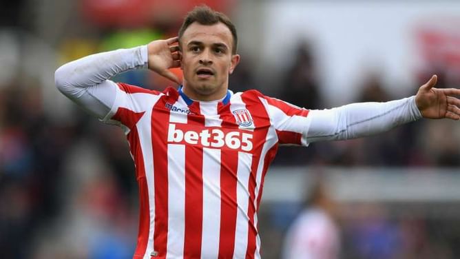 Stoke City 3 Hull City 1: Shaqiri stunner all but ensures survival