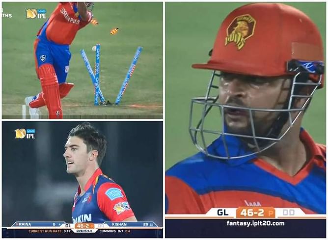 IPL 2017, GL vs DD: Pat Cummins ruthlessly exploiting Suresh Raina's short ball weakness is SK Play of the Day