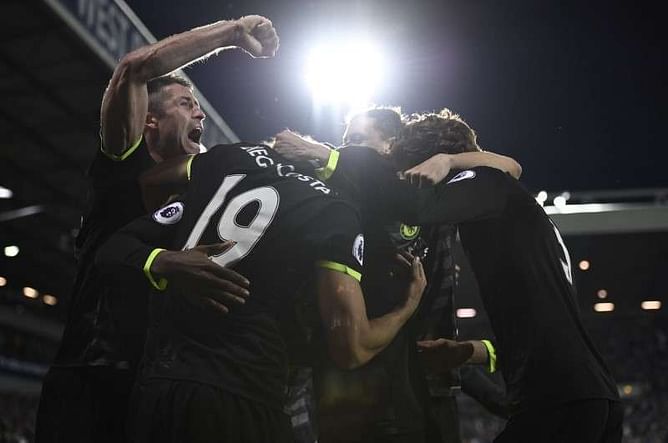 Chelsea clinch Premier League title with win at West Brom