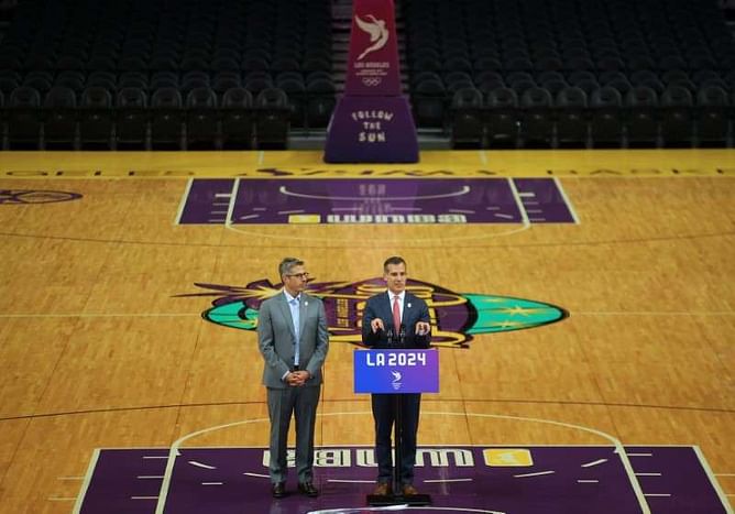 Olympics - Los Angeles throws down gauntlet to Paris in 2024 hosting battle